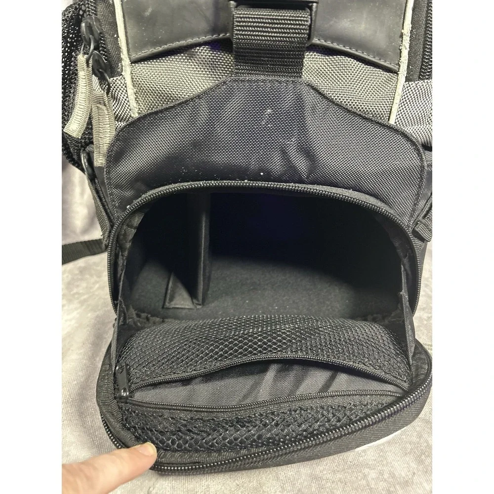 Sony Camera Backpack Bag DSLR SLR Padded Dividers Black Gray Photography